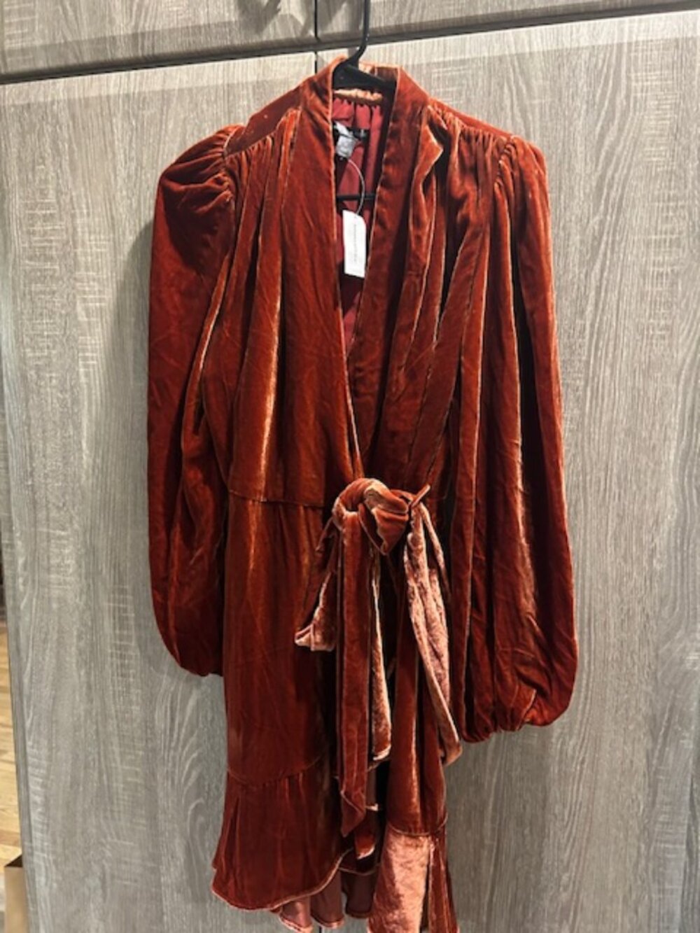 Banana Republic Velvet Wrap Dress